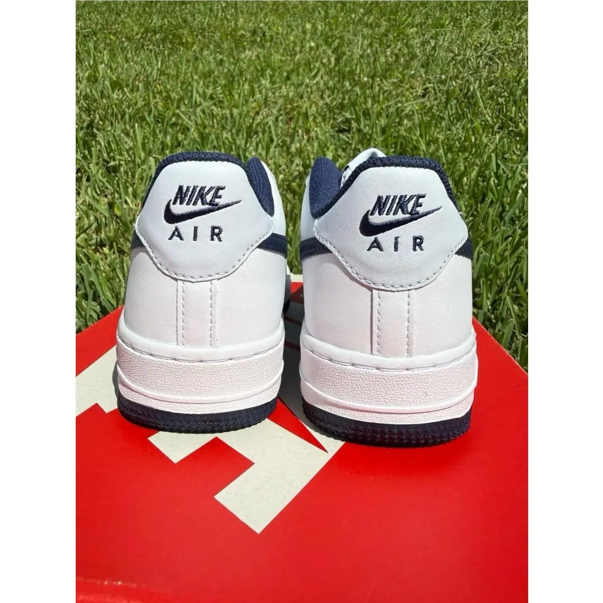 Nike shoes - Nike Air Force 1 - Air Force - FV5948-104 - WHITE / NAVY 4