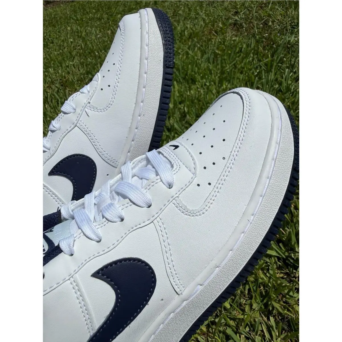 Nike shoes - Nike Air Force 1 - Air Force - FV5948-104 - WHITE / NAVY 5