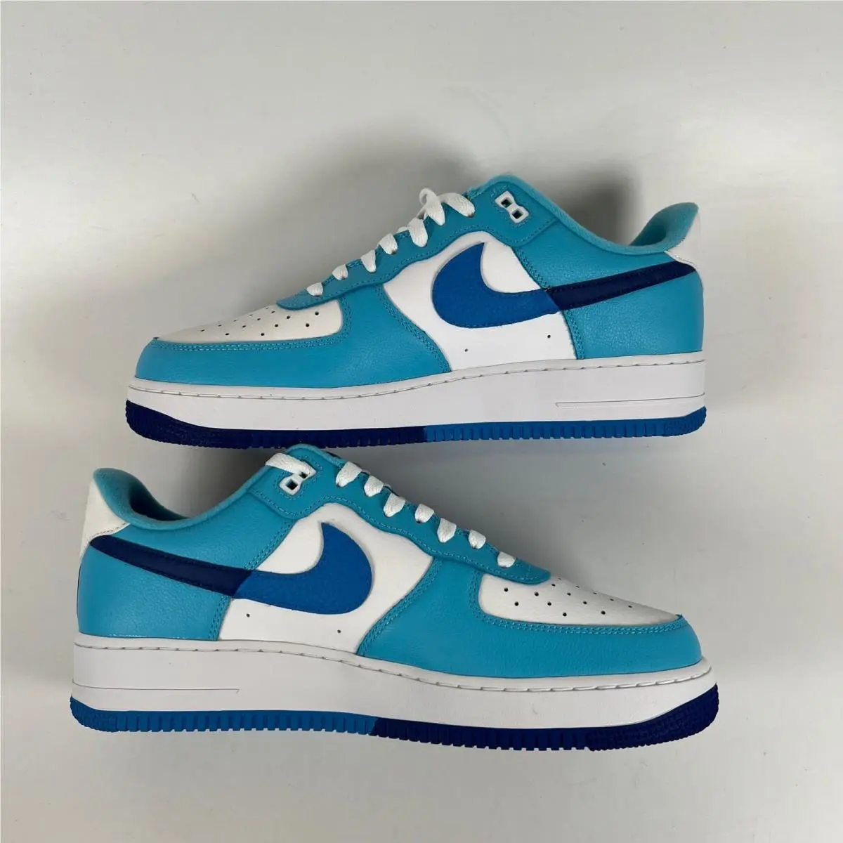 Nike shoes - Nike Air Force 1 Low `07 LV8 Split - Blue 1