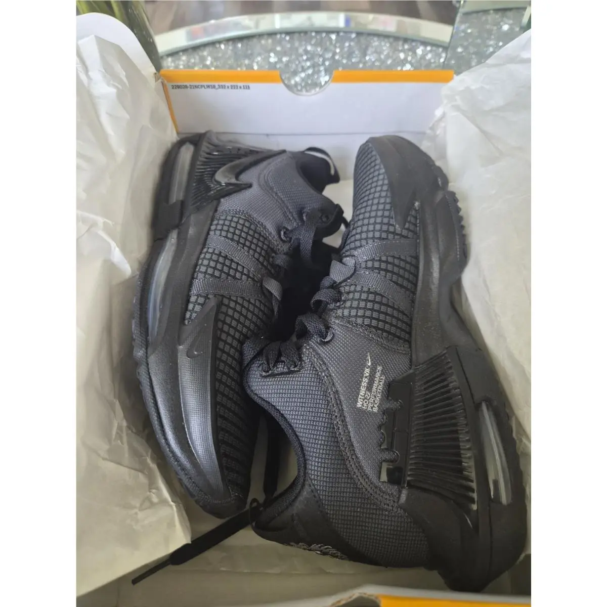 Nike shoes - Nike LeBron Witness 7 - LeBron Witness - DM1123-004 - Black 5