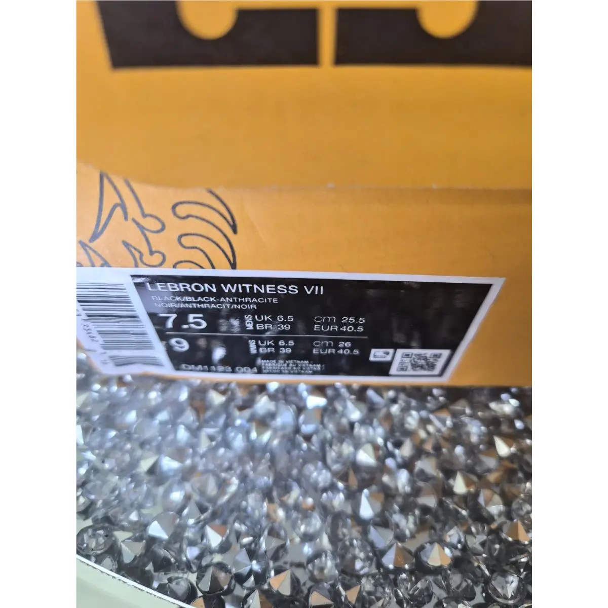 Nike shoes - Nike LeBron Witness 7 - LeBron Witness - DM1123-004 - Black 6