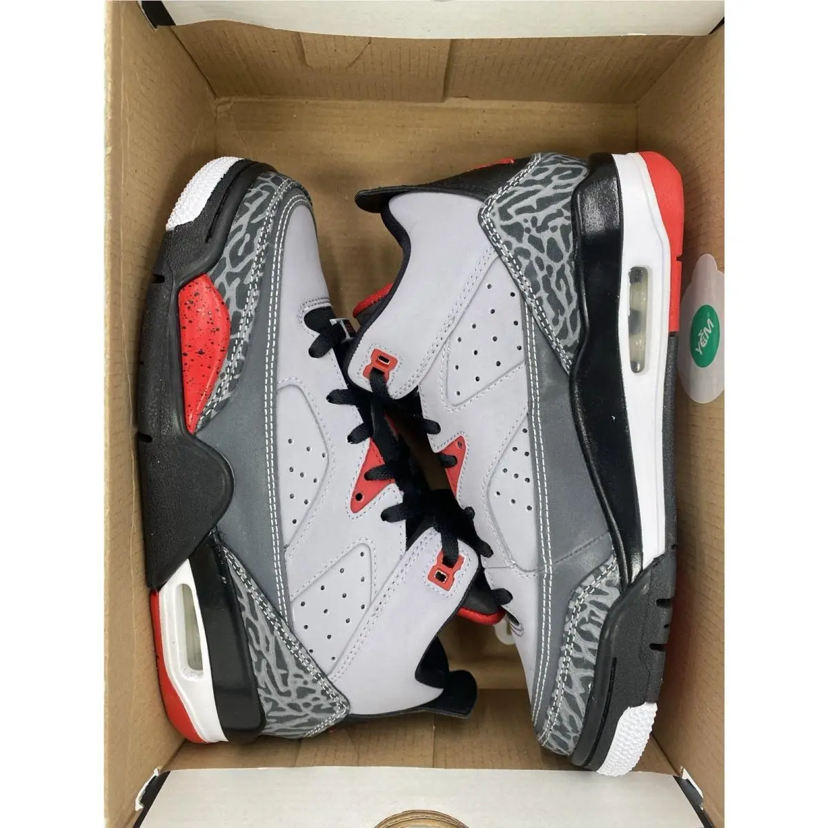 Nike shoes - Jordan Son Of Mars - Son Mars - IR0519 004 - Cement Grey/White-Black (UPC: 198731079829) 7