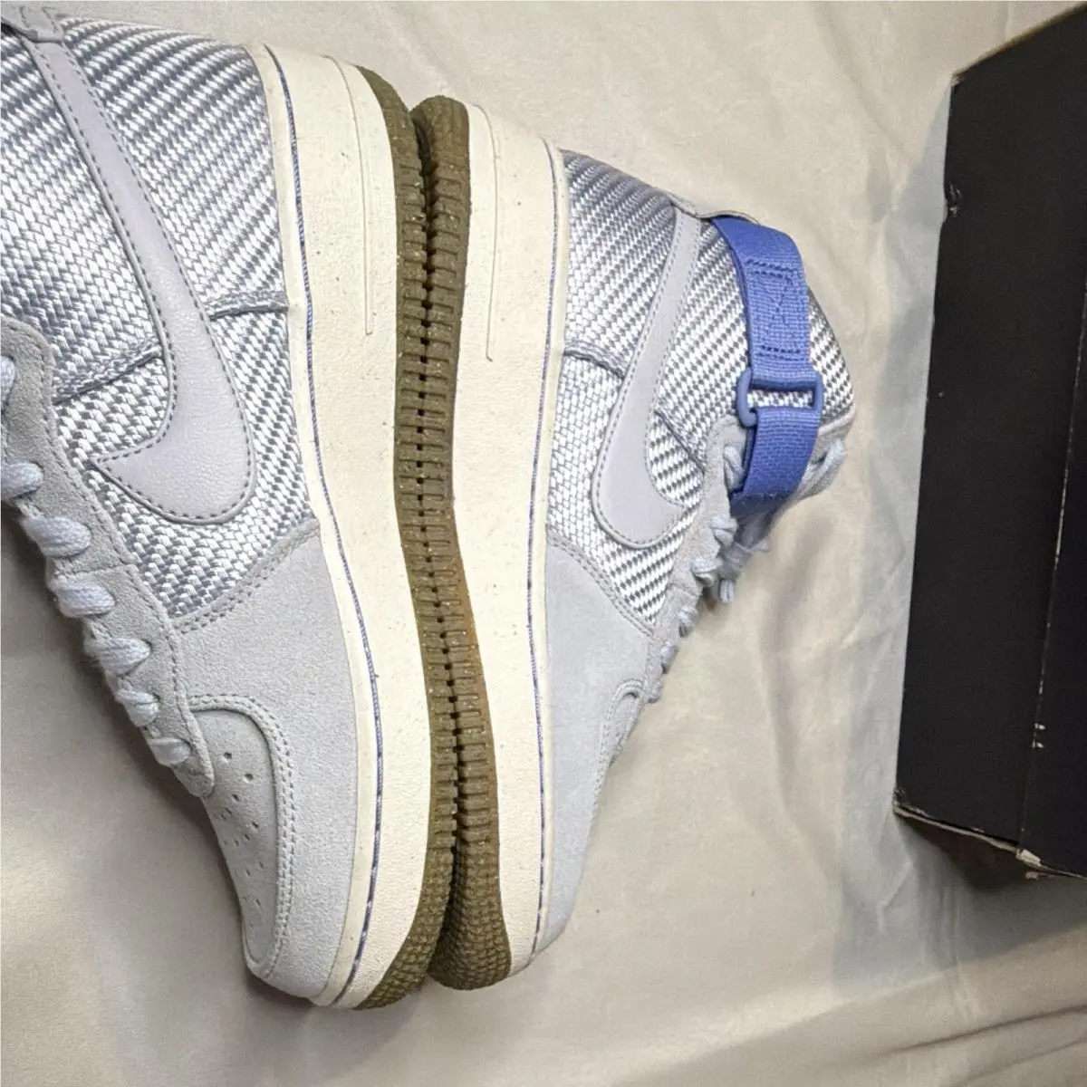 Nike shoes - Nike Air Force 1 - Air Force - Gray, Blue, White 10