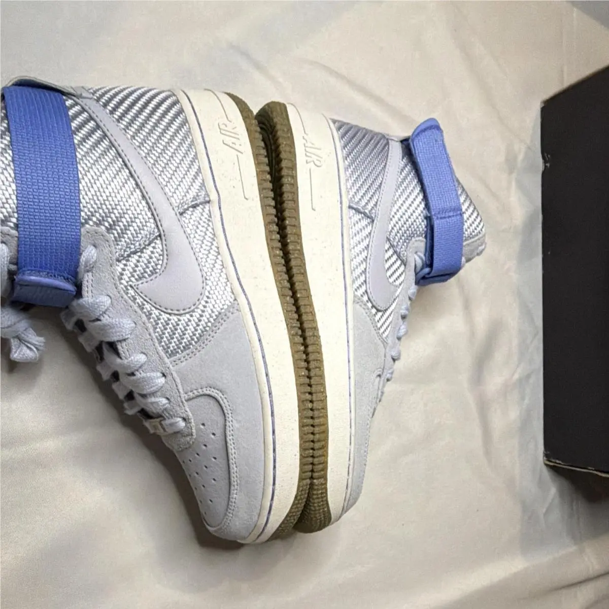 Nike shoes - Nike Air Force 1 - Air Force - Gray, Blue, White 11