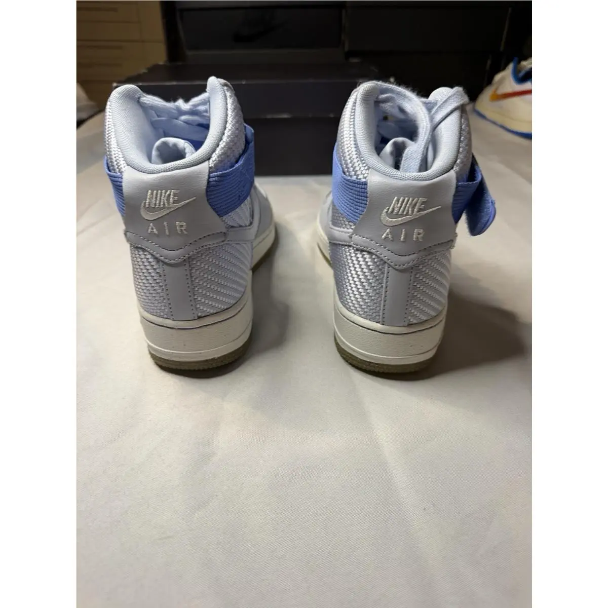 Nike shoes - Nike Air Force 1 - Air Force - Gray, Blue, White 2