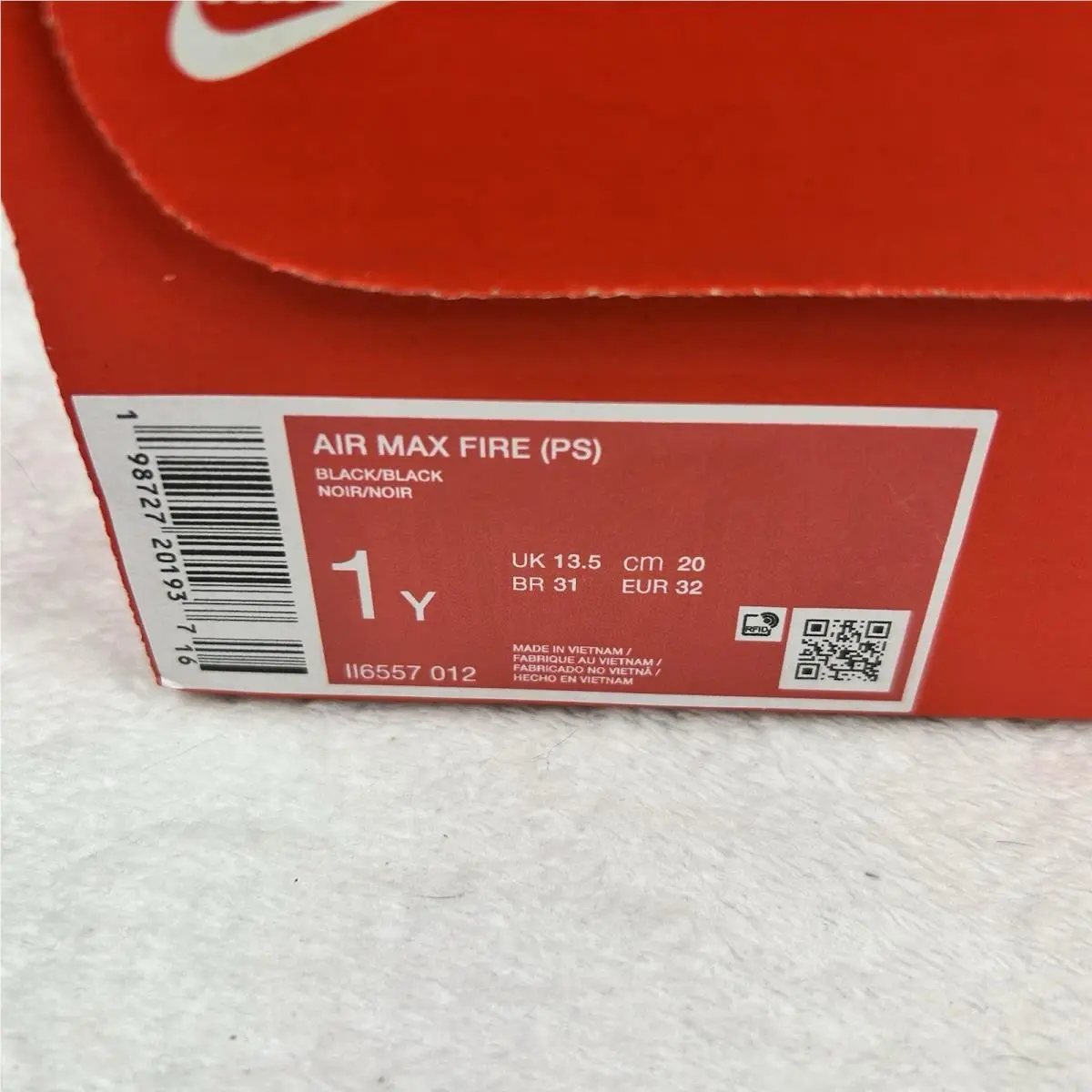 Nike shoes - Nike Fire - Fire - Black (UPC: 0198727201937) 12
