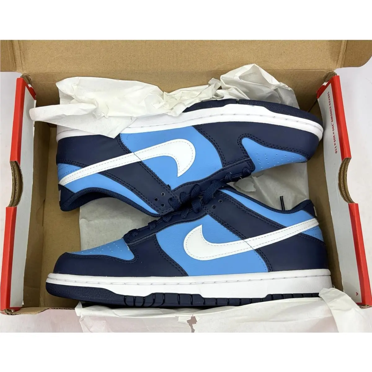 Nike shoes - Nike Dunk Low GS - Dunk Low - HF0031 400 - University Blue/White (UPC: 196977327285) 7