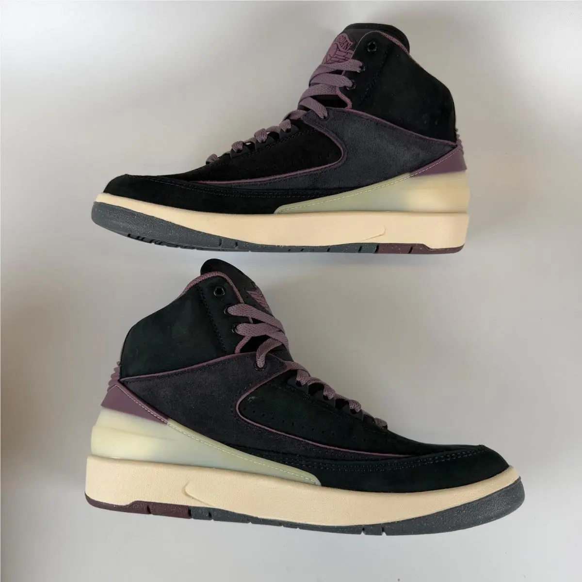 Nike shoes - Jordan 2 Retro Mauve - Retro Mauve - Black 1
