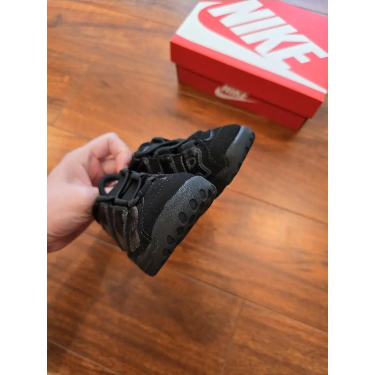 Nike shoes - Nike Air More Uptempo - Air More Uptempo - Black 4
