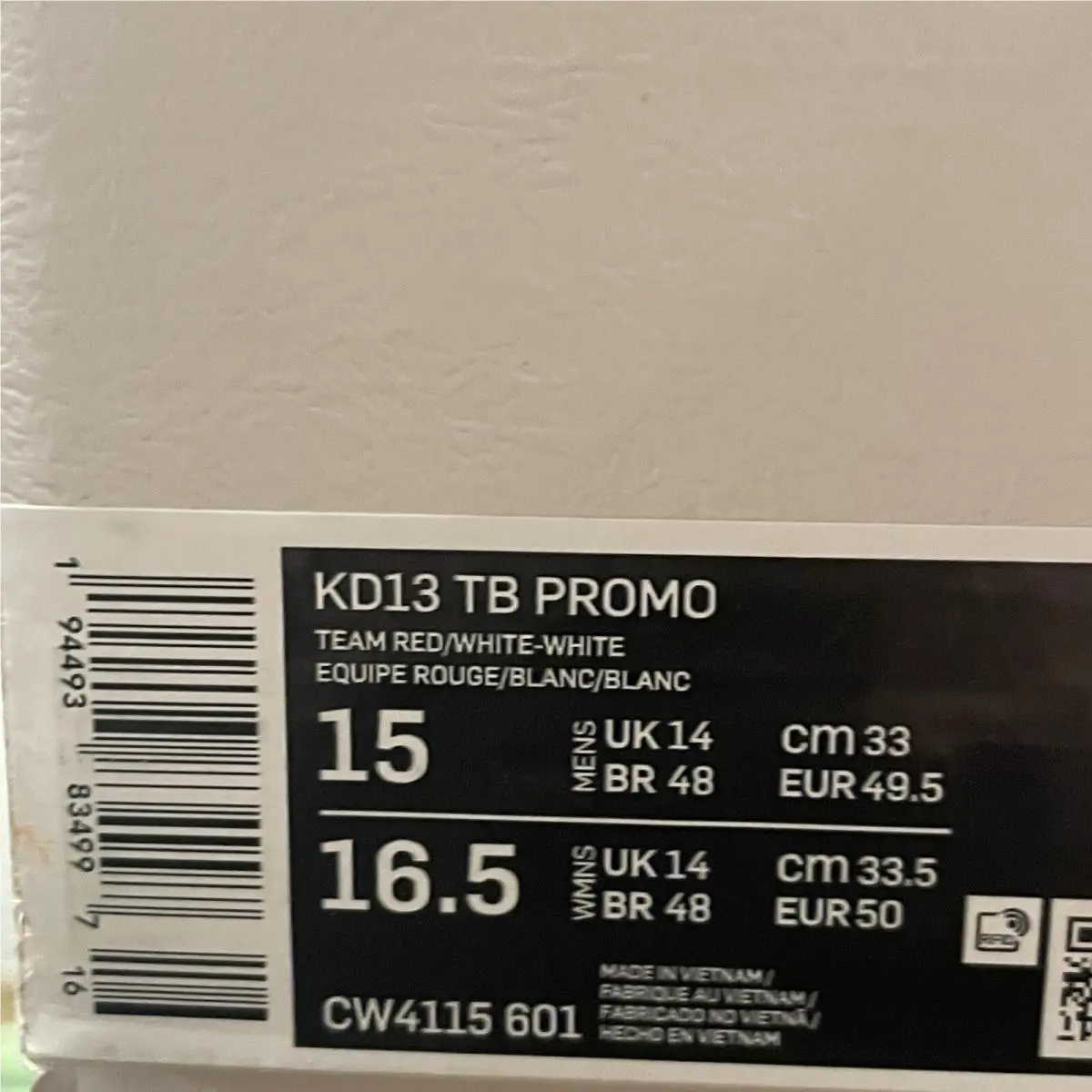 Nike shoes - Nike KD 13 - CW4115 601 - Red 5