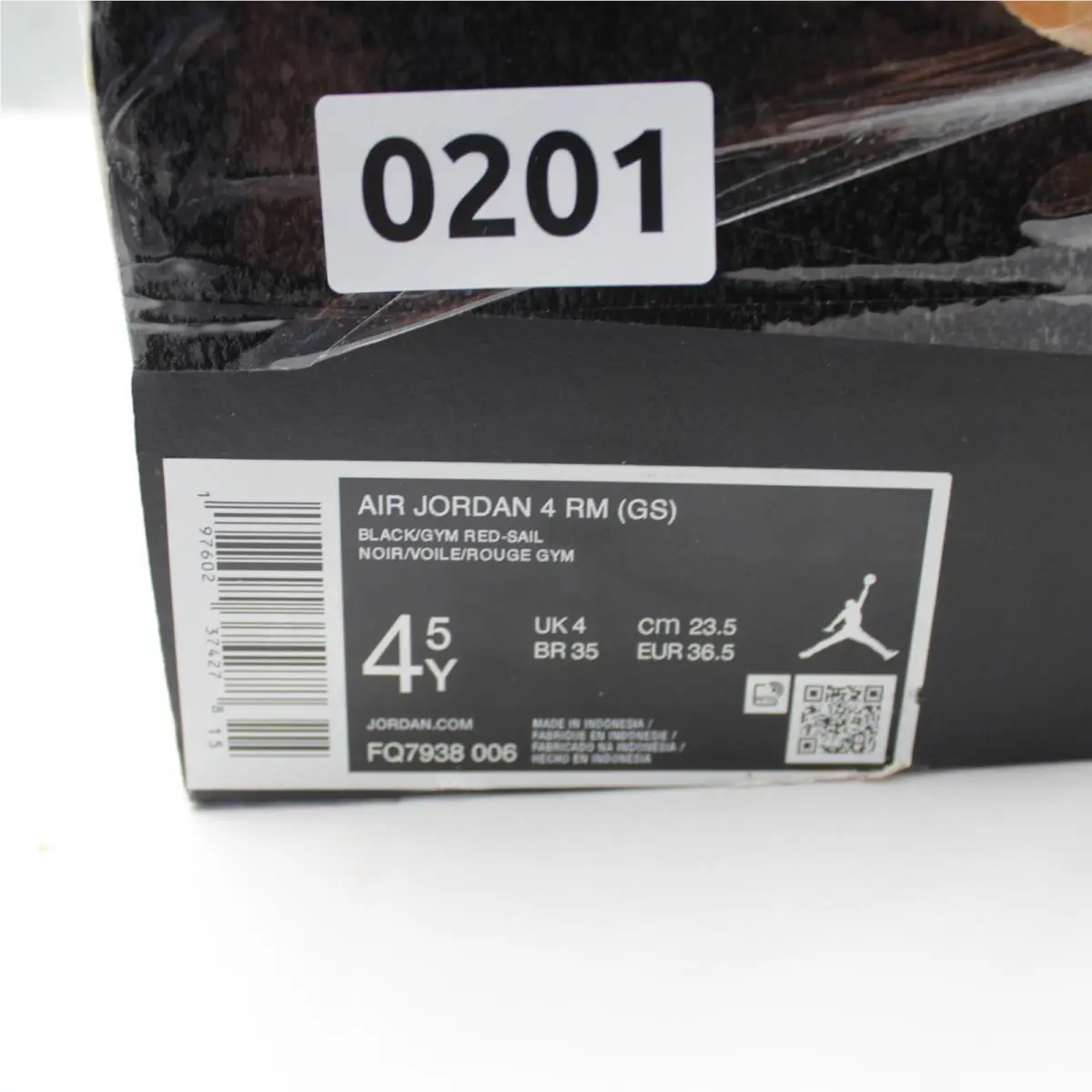 Nike shoes - Air Jordan 4 - Air - Black 0