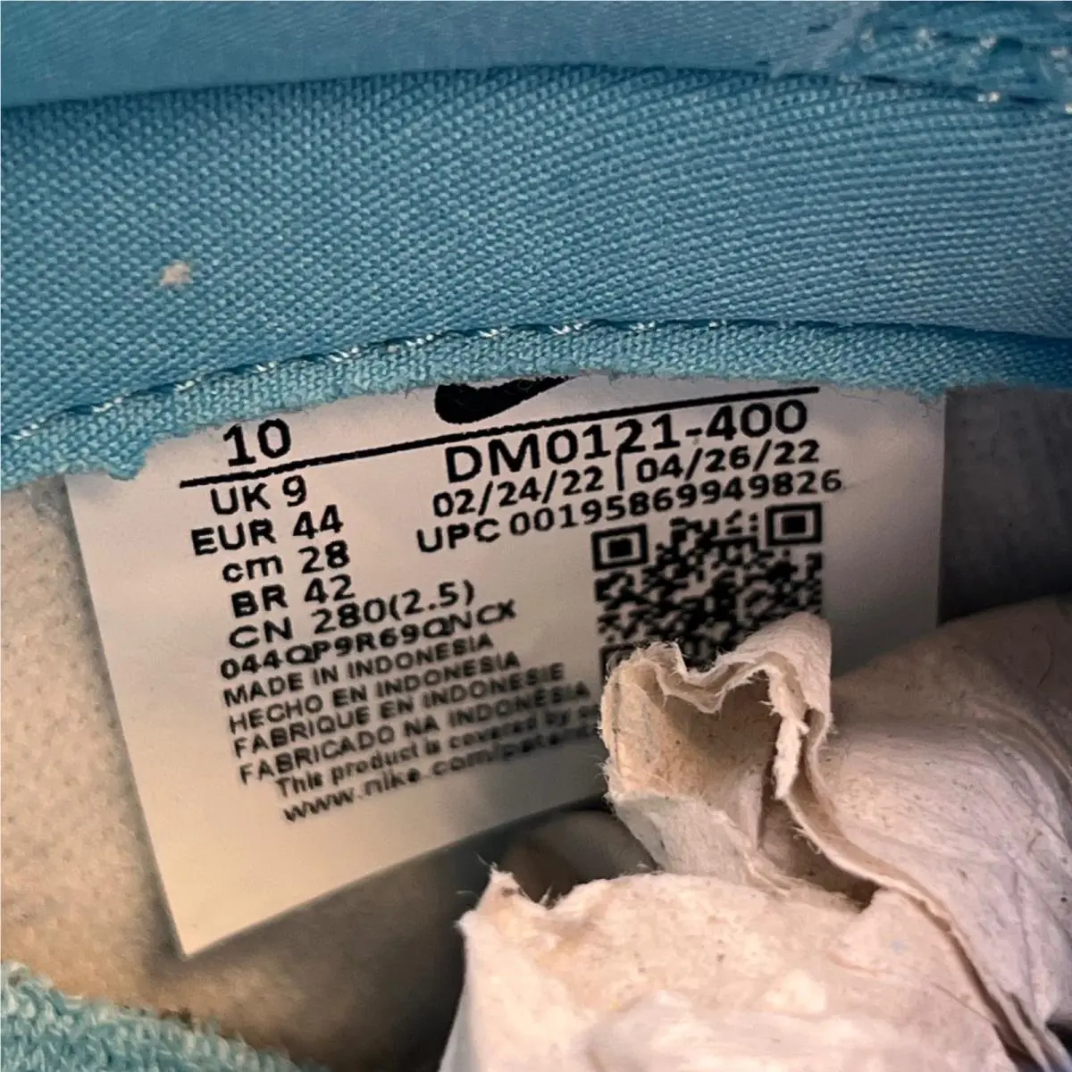 Nike shoes - Nike Dunk Low Argon 2022 - Blue 5
