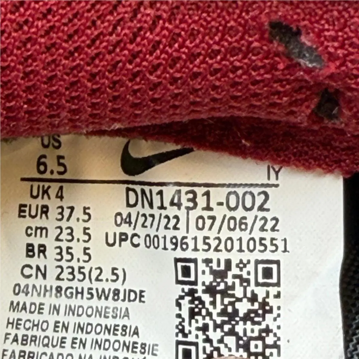 Nike shoes - Nike Dunk Low Next Nature - Red 5