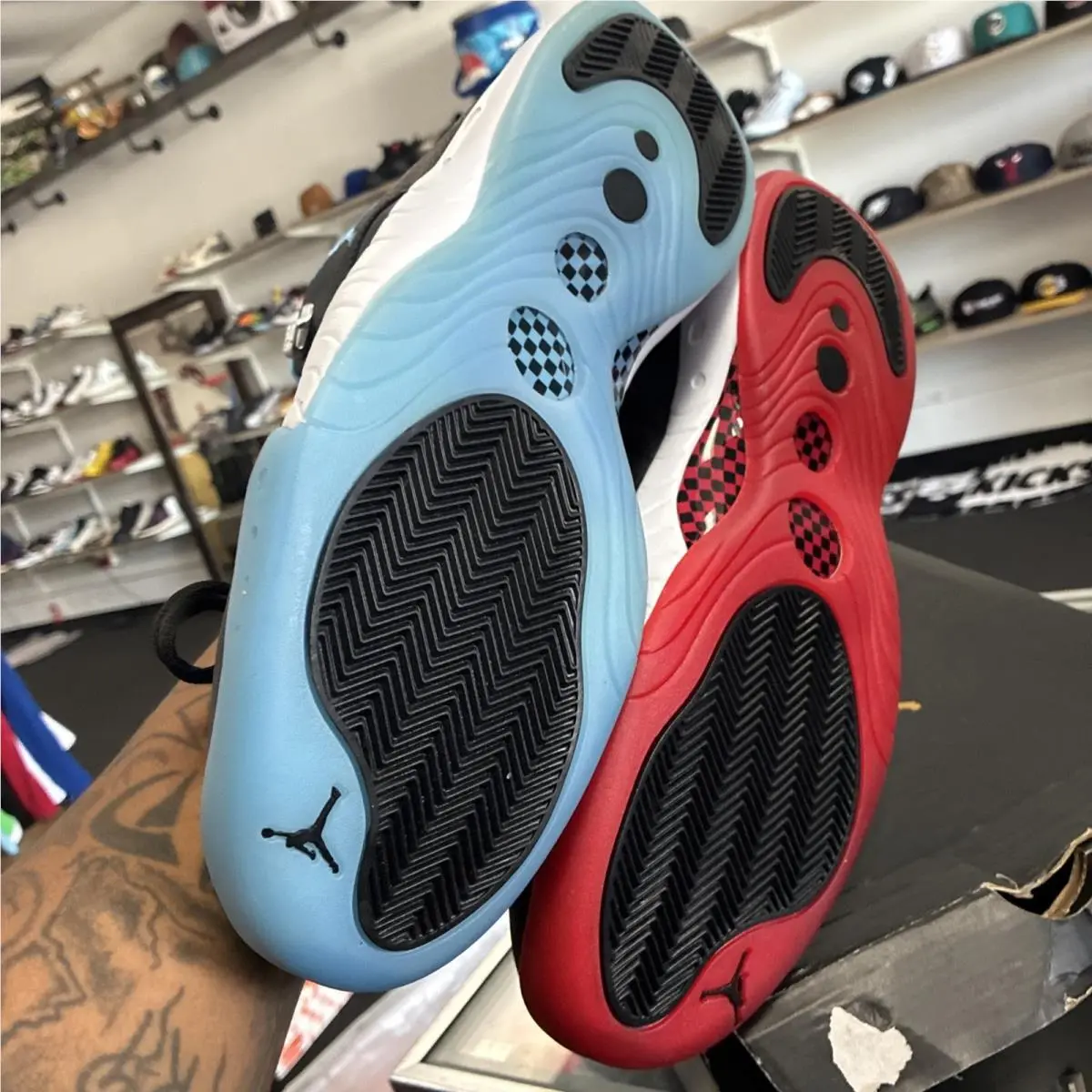 Nike shoes - Nike Jordan Jumpman Pro - Jumpman Pro - CK0009001 - Black/Blue/Red/White, Manufacturer: Black/Gym Red-University Blue (UPC: 193149714614) 14