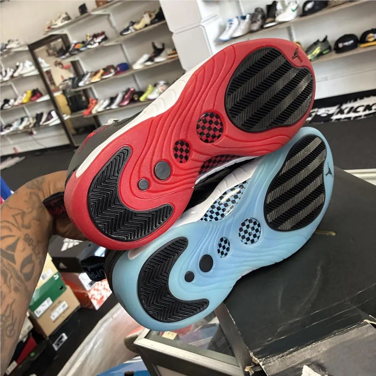 Nike shoes - Nike Jordan Jumpman Pro - Jumpman Pro - CK0009001 - Black/Blue/Red/White, Manufacturer: Black/Gym Red-University Blue (UPC: 193149714614) 6