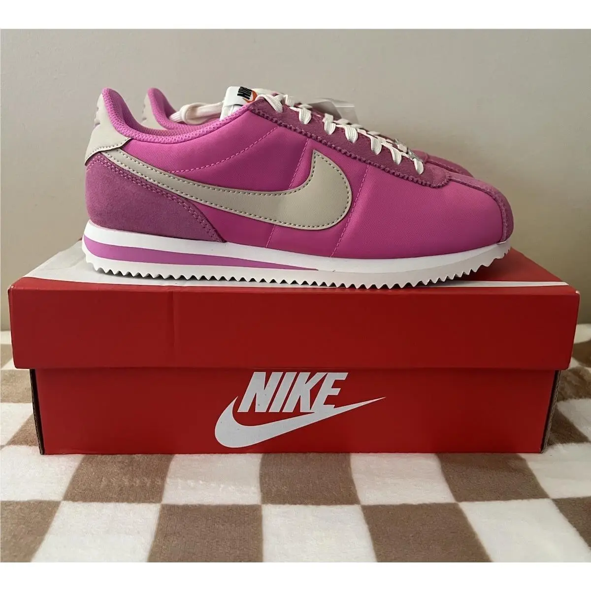 Nike shoes - Nike Cortez - Cortez - IF1764 601 - Playful Pink/Sanddrift Sail 0