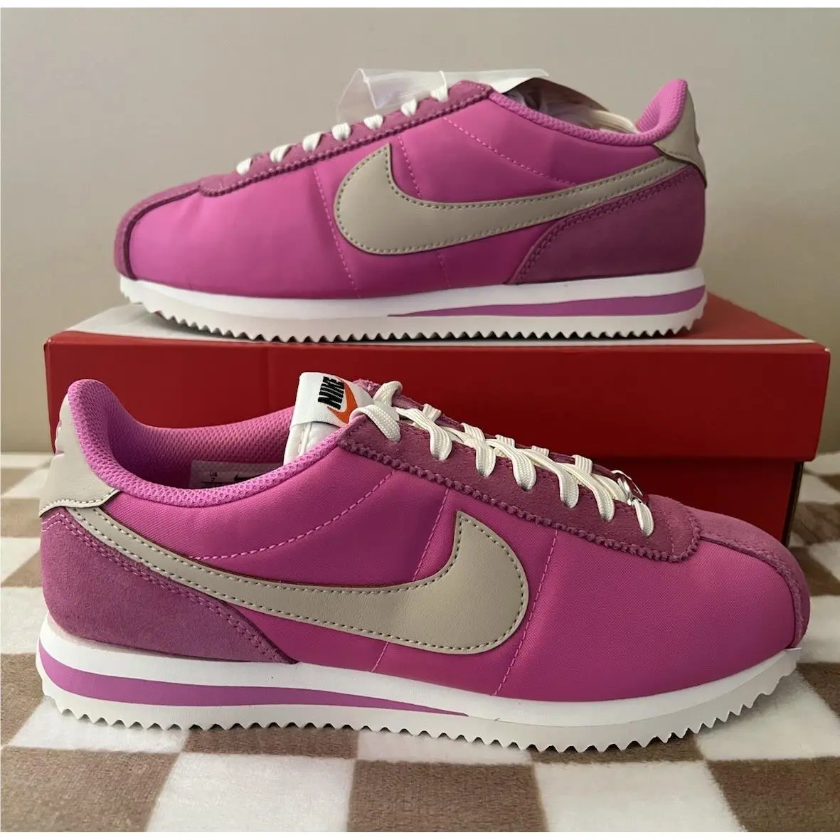 Nike shoes - Nike Cortez - Cortez - IF1764 601 - Playful Pink/Sanddrift Sail 1