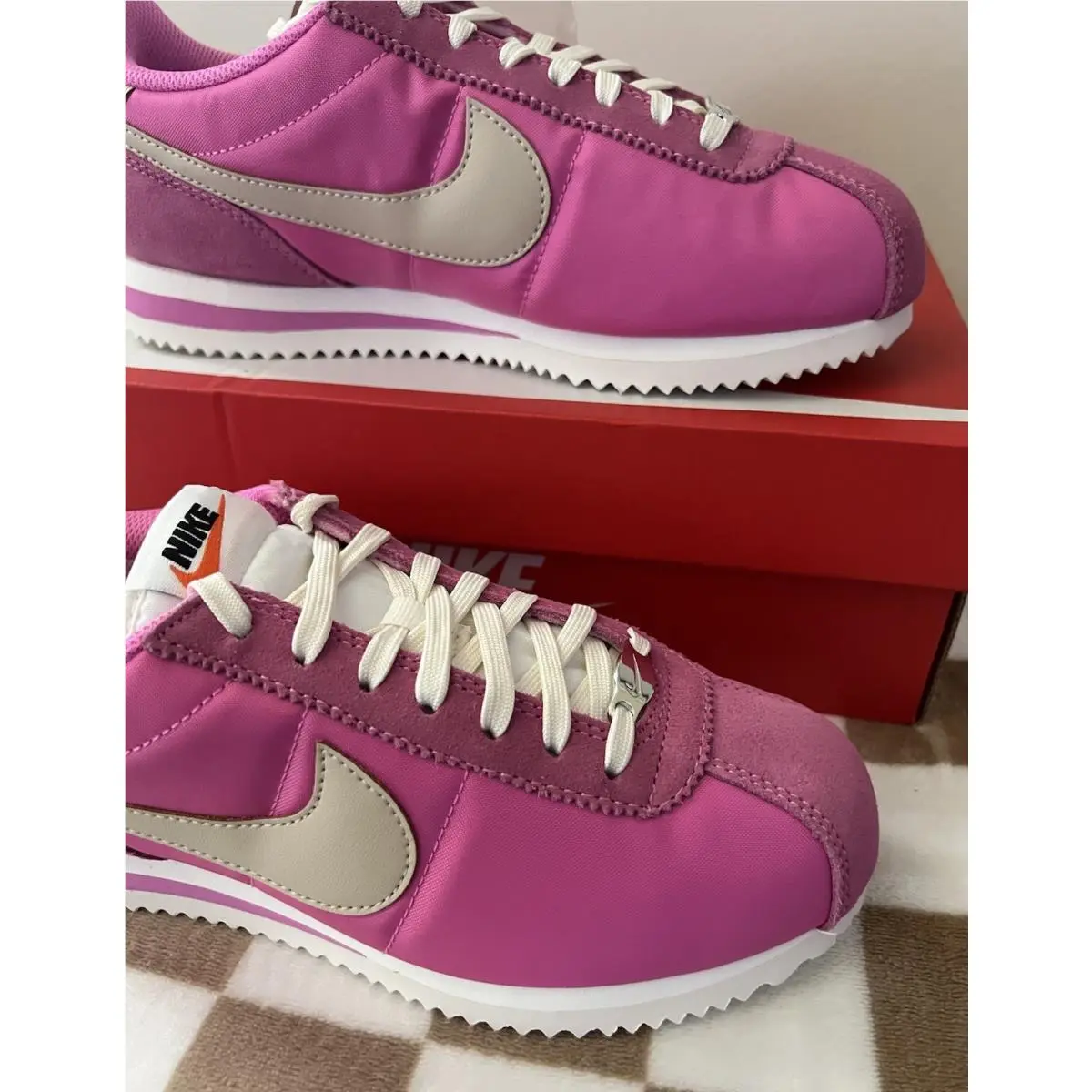 Nike shoes - Nike Cortez - Cortez - IF1764 601 - Playful Pink/Sanddrift Sail 3