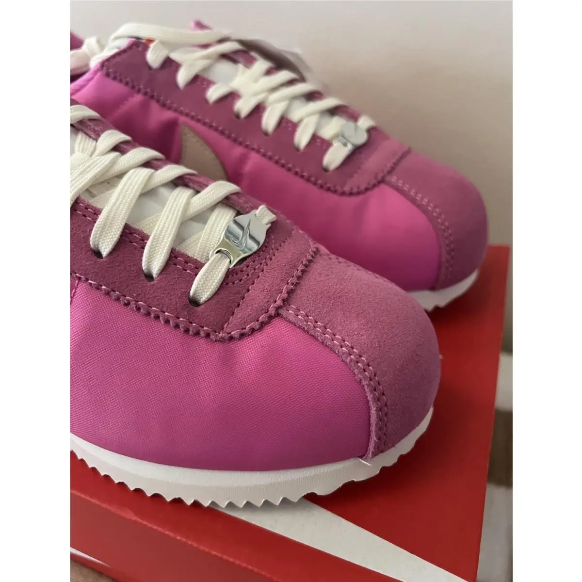 Nike shoes - Nike Cortez - Cortez - IF1764 601 - Playful Pink/Sanddrift Sail 4