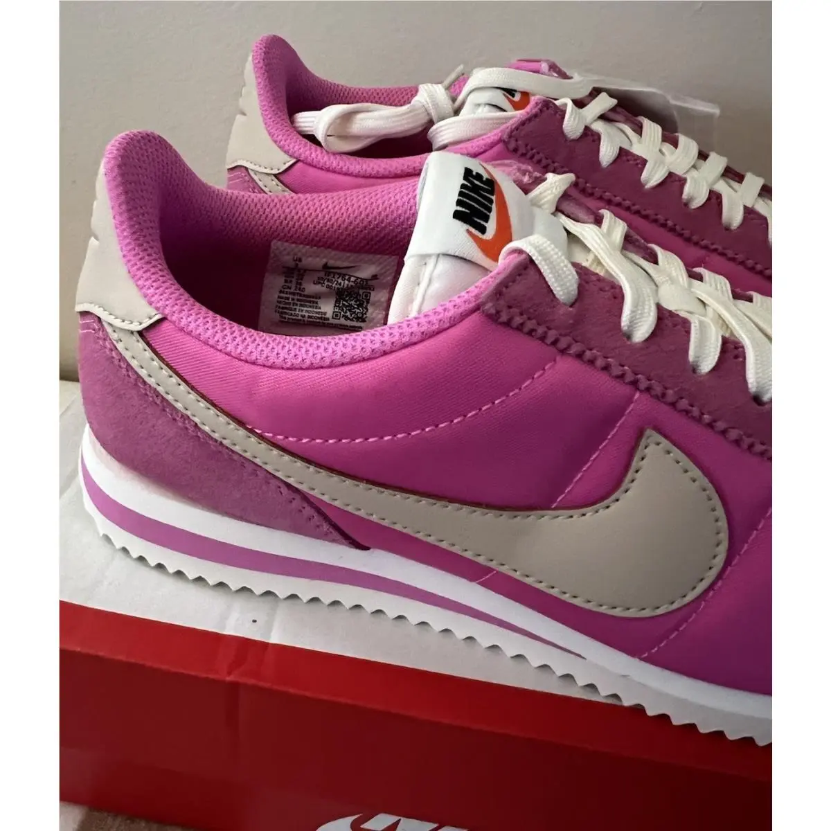Nike shoes - Nike Cortez - Cortez - IF1764 601 - Playful Pink/Sanddrift Sail 5