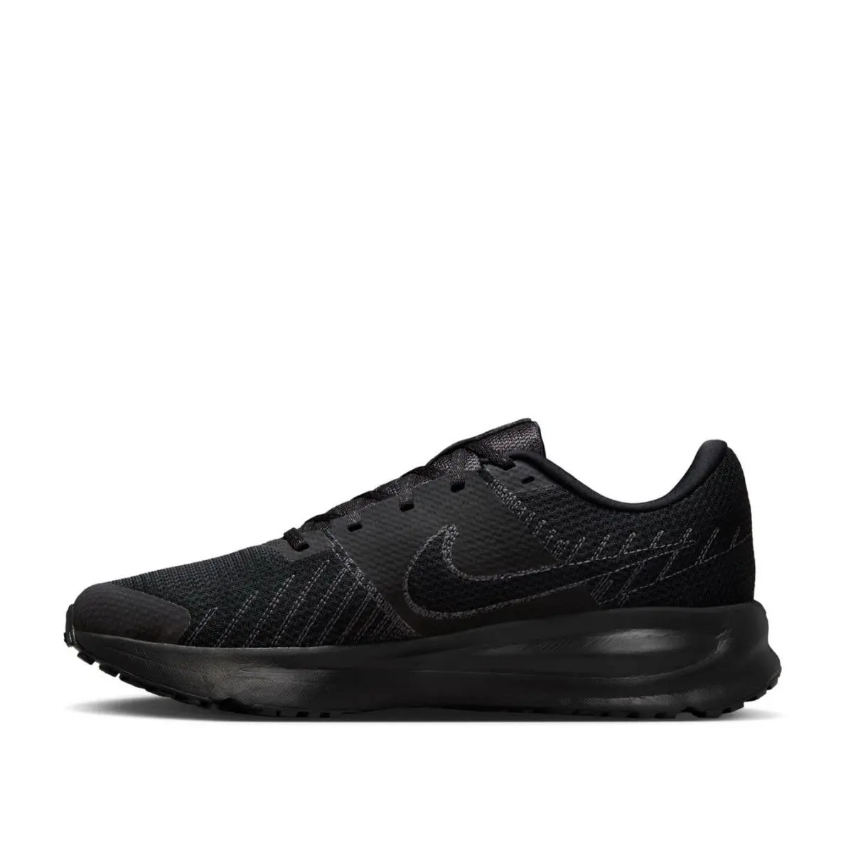Size 12 Nike Run Defy Men`s Running Shoe - Black