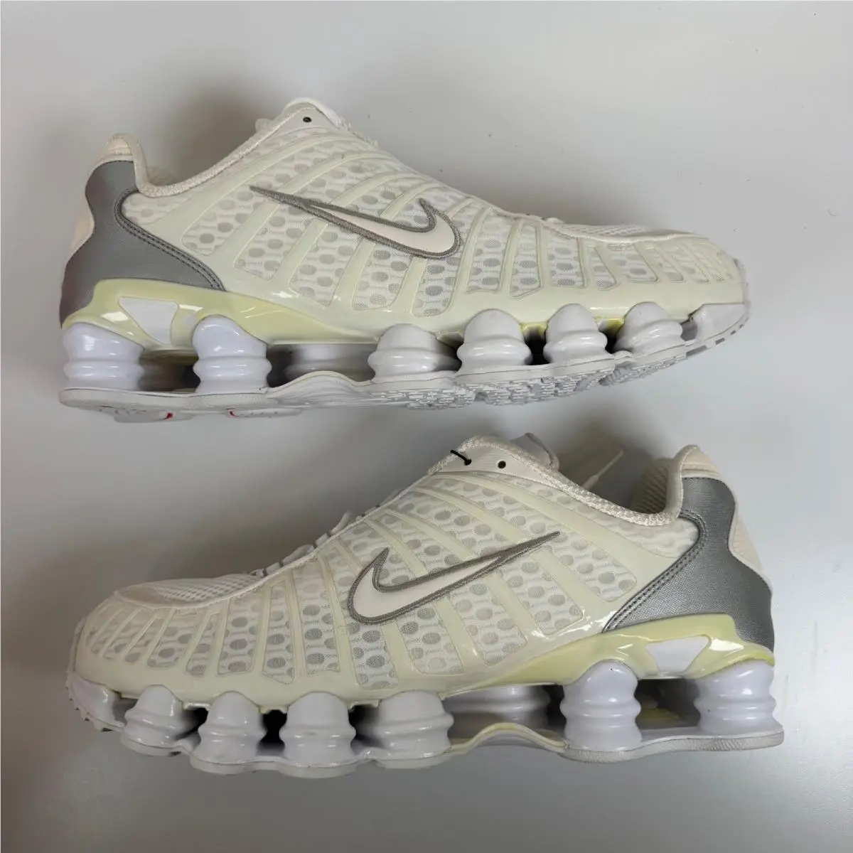 Nike shoes - Nike Shox TL - Shox - White 0