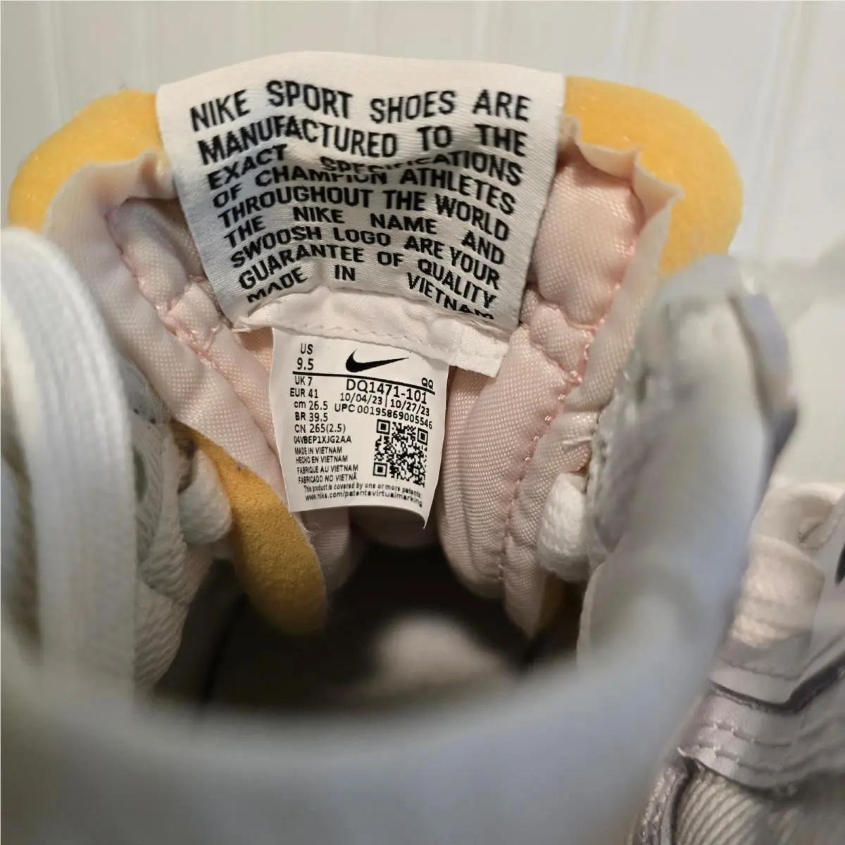 Nike shoes - Nike Blazer Mid 77 Jumbo - White 4
