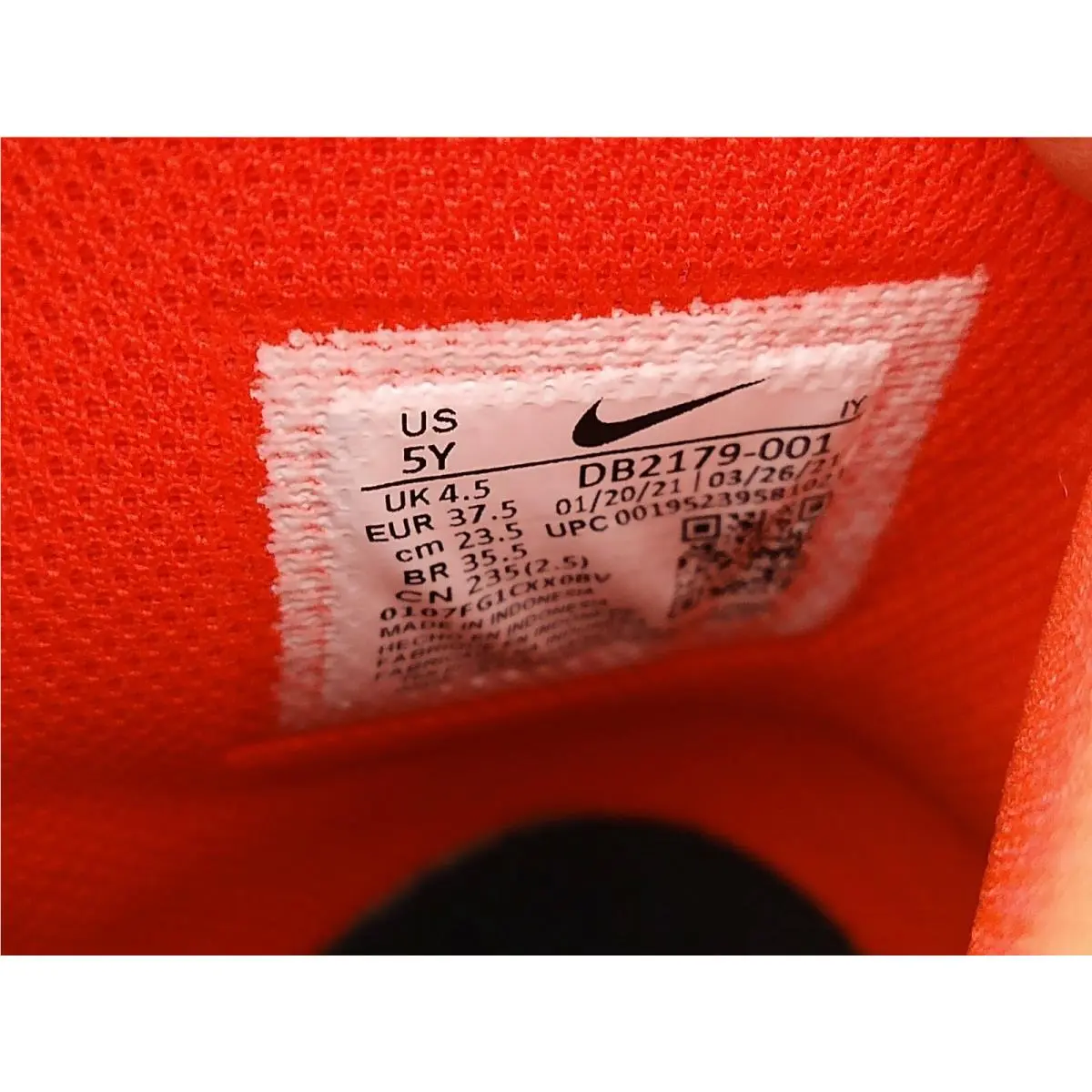 Nike shoes - Nike Dunk High GS - Dunk High - Black / Orange 10