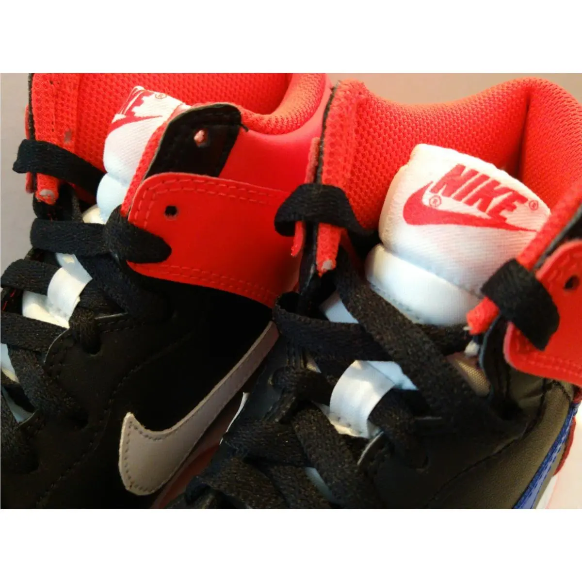 Nike shoes - Nike Dunk High GS - Dunk High - Black / Orange 1
