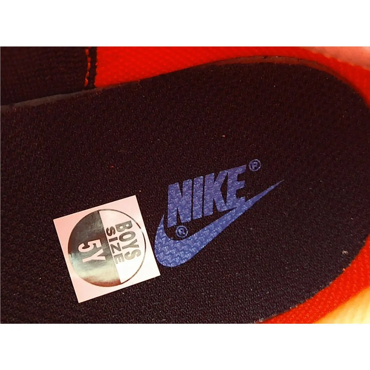 Nike shoes - Nike Dunk High GS - Dunk High - Black / Orange 6