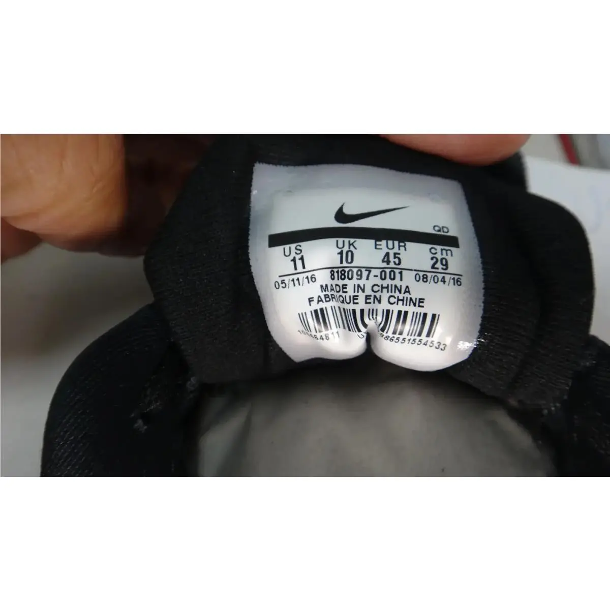Nike shoes - Nike LunarTempo 2 - LunarTempo - 818097-001 - Black 8