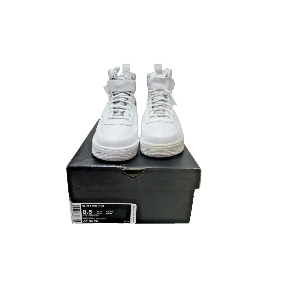 Nike shoes - SF Air Force 1 Mid - AA1129-100 - White 0