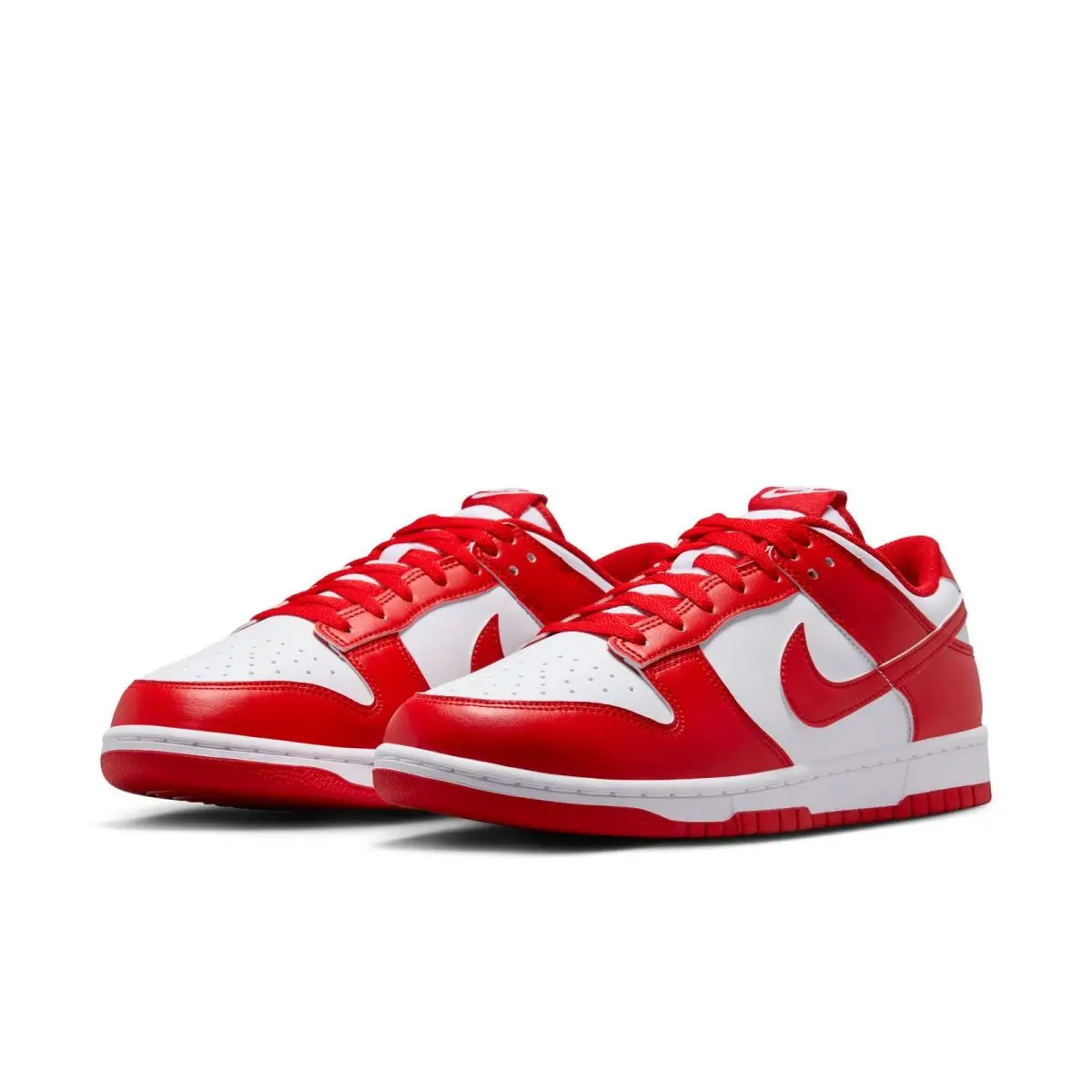 Mens Nike Dunk Low Retro HF5441-104 White/university Red-white Sneaker-size 10