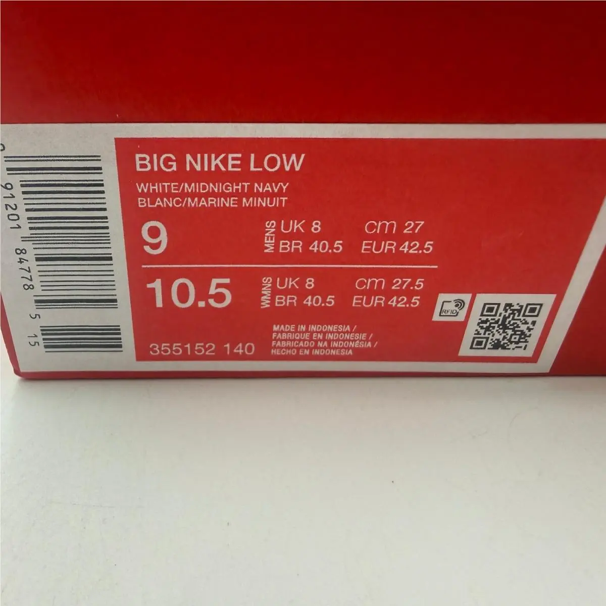 Nike shoes - Big Nike Low - Big Low - White 5
