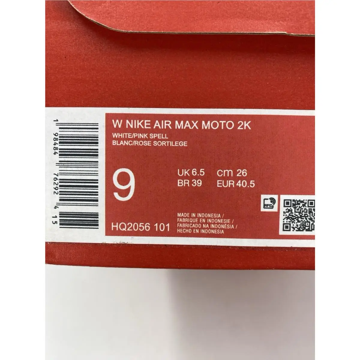 Nike shoes - Nike Air Max 2 - Air Max - HQ2056 101 - White/Pink Spell (UPC: 198484762924) 7