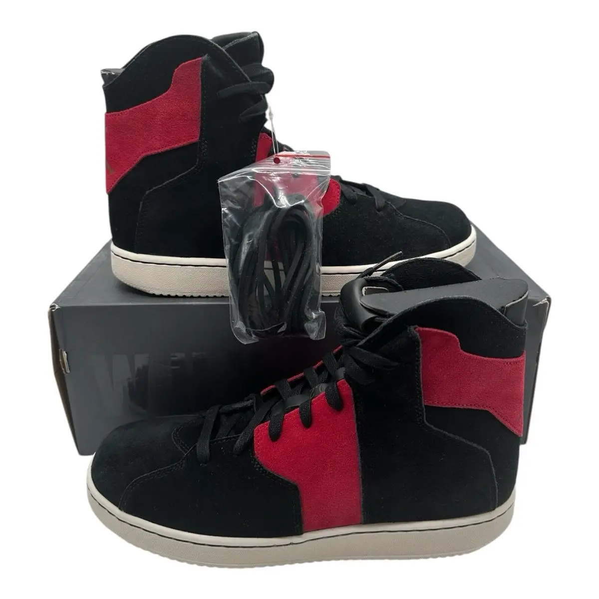 Nike Jordan Westbrook 0.2 Shoes Mens 9.5 Black/black-gym Red Sneakers 854563 001