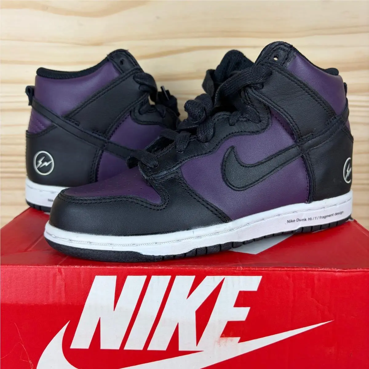 Nike shoes - Nike Dunk High / F (PS) Fragment Beijing - Purple 4