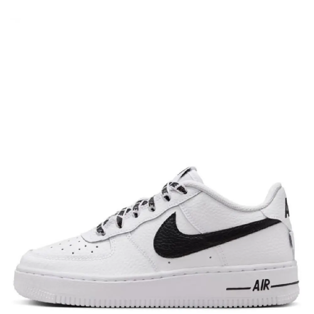 Big Kid`s Nike Air Force 1 Low Js White/black IR0270 100 - 6.5