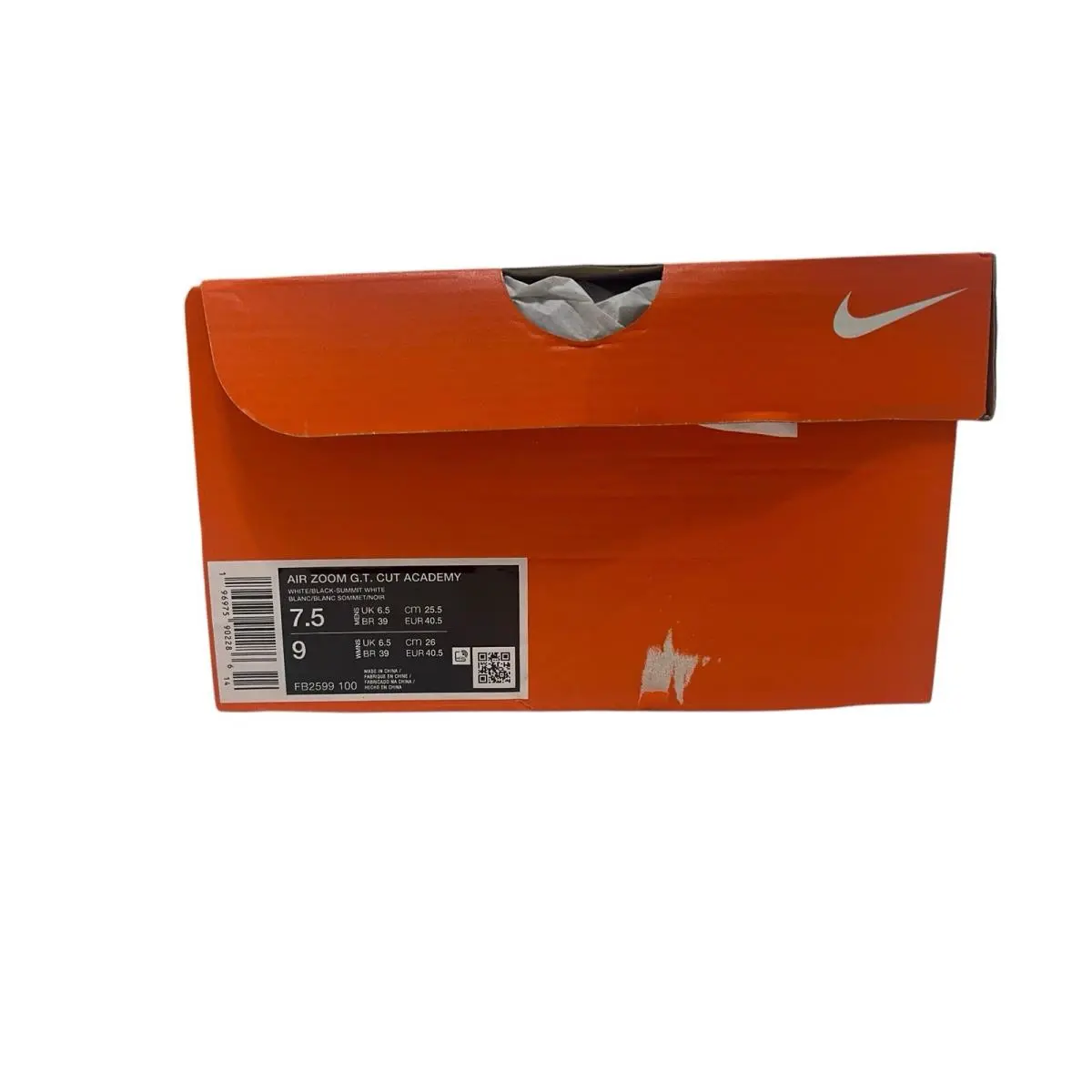 Nike shoes - Nike Air Zoom GT Cut - FB2599 100 - White (UPC: 0196975902286) 10