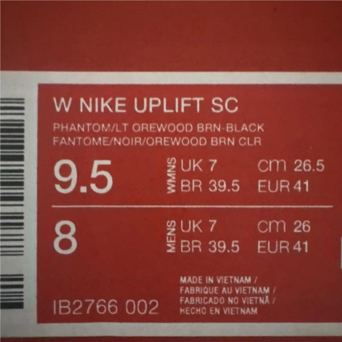 Nike shoes - Nike Uplift SC - Uplift - IB2766-002 - Ivory 10