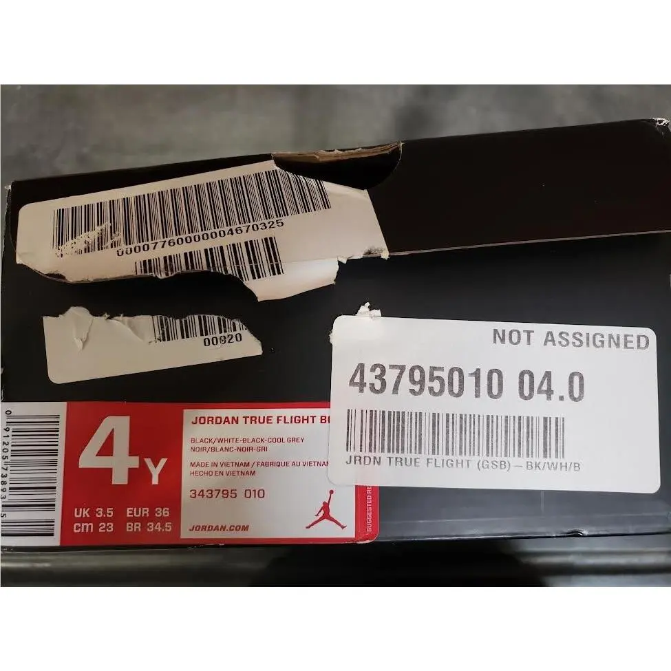 Nike shoes - Jordan True Flight - True Flight - 342964-010 - Black (UPC: 091205738935) 3