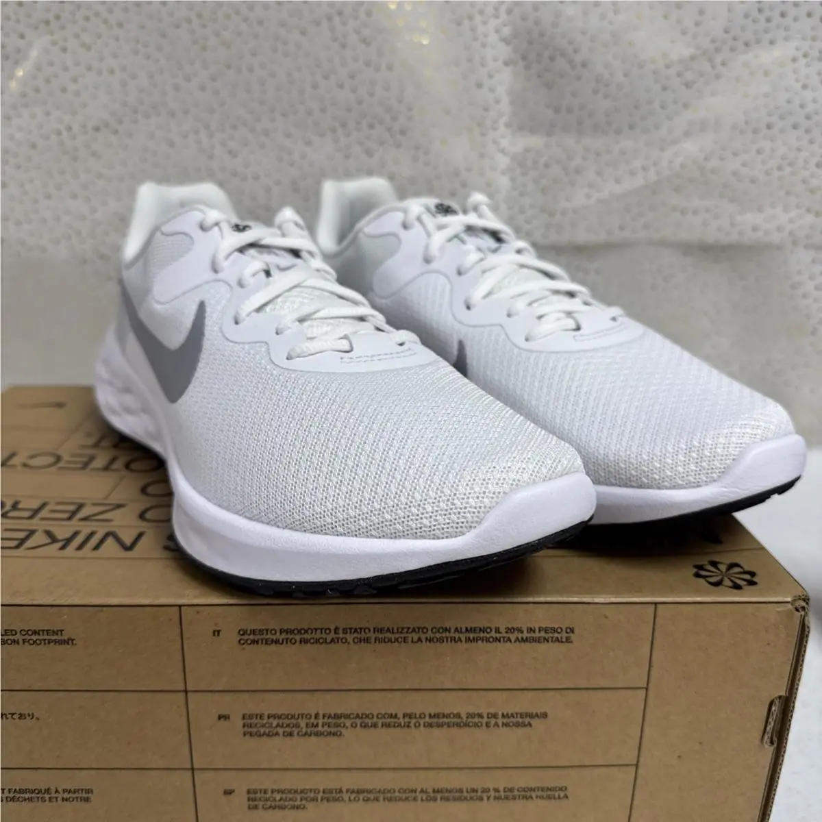 Nike shoes - Nike Revolution 6 - Revolution - DC3728-100 - White 4