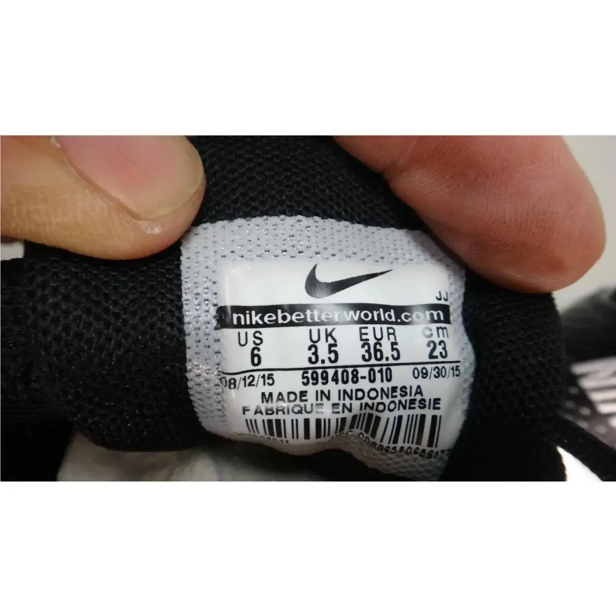 Nike shoes - Nike Air Max Thea - Air Max Thea - 599408-010 - Black/White/Metallic Silver 8