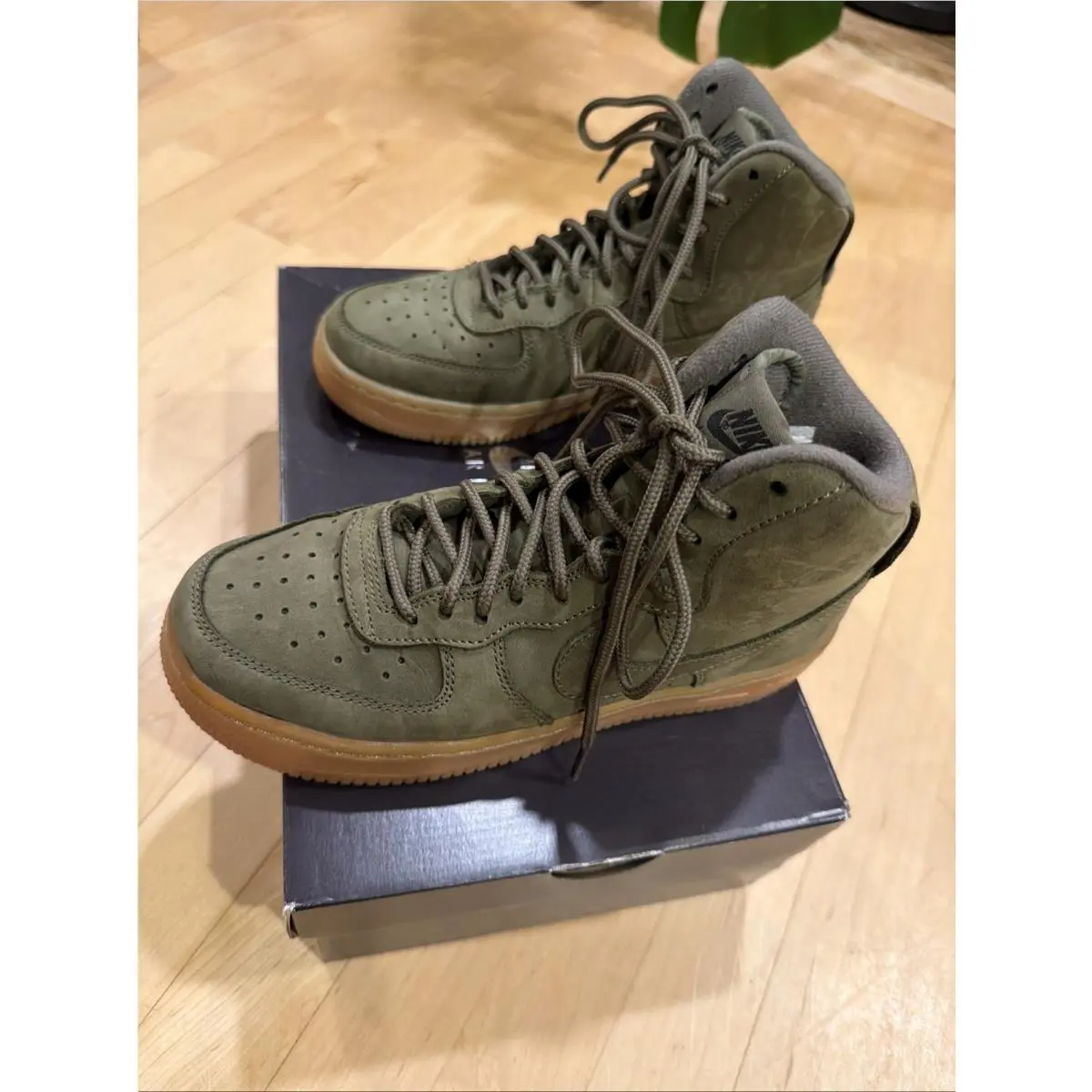 Nike shoes - Nike Air Force 1 - Air Force - 922066-202 - Olive Green 0