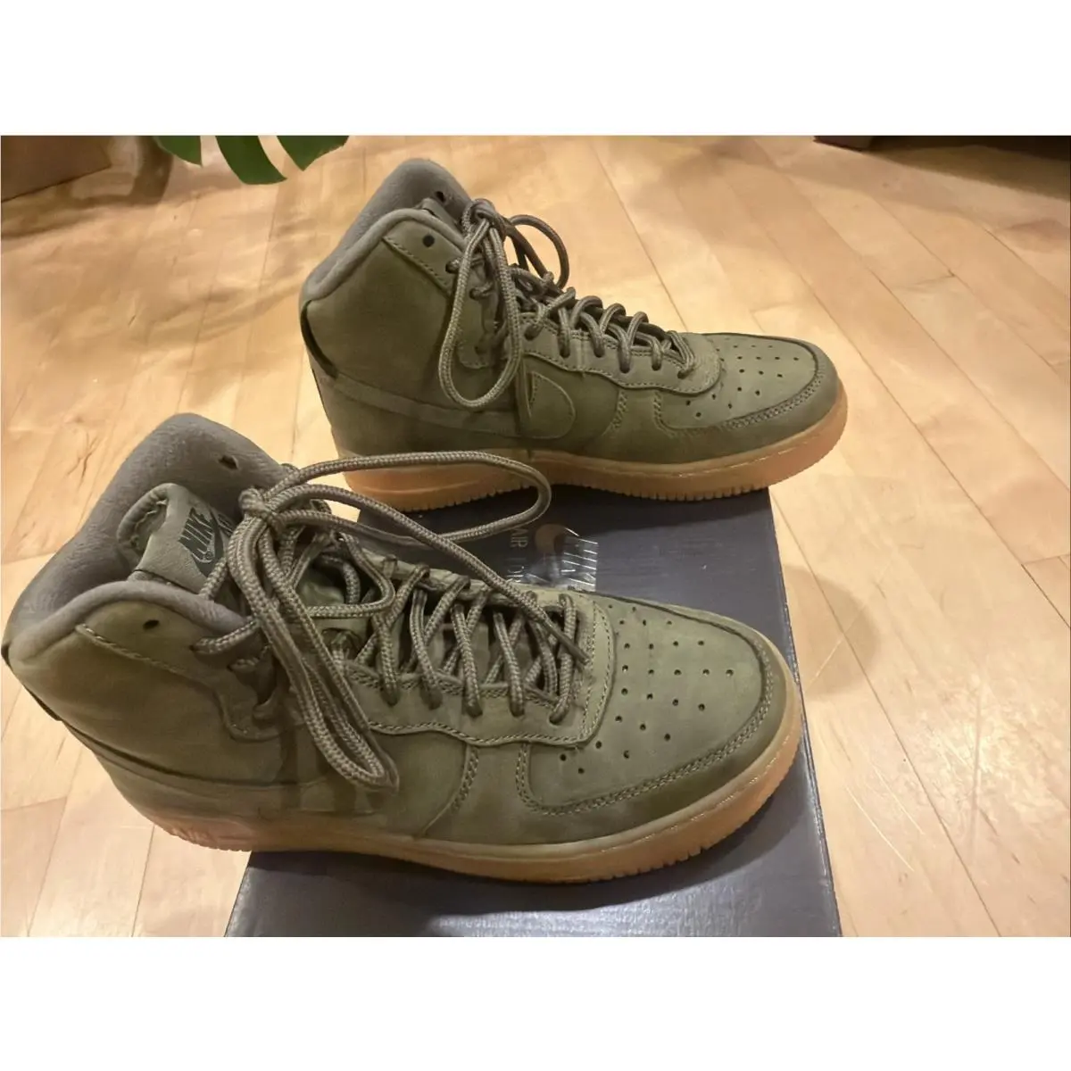 Nike shoes - Nike Air Force 1 - Air Force - 922066-202 - Olive Green 3