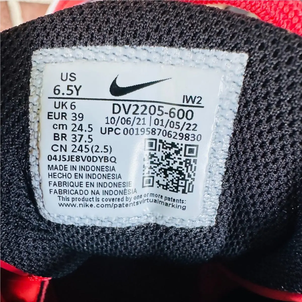 Nike shoes - Nike Air More Uptempo - Air More Uptempo - Red (UPC: 195870629830) 10