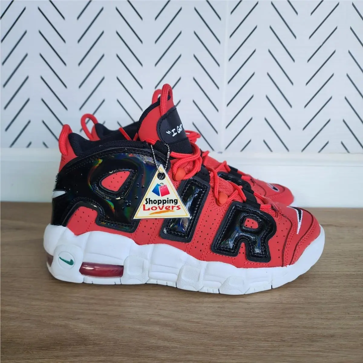 Nike shoes - Nike Air More Uptempo - Air More Uptempo - Red (UPC: 195870629830) 7
