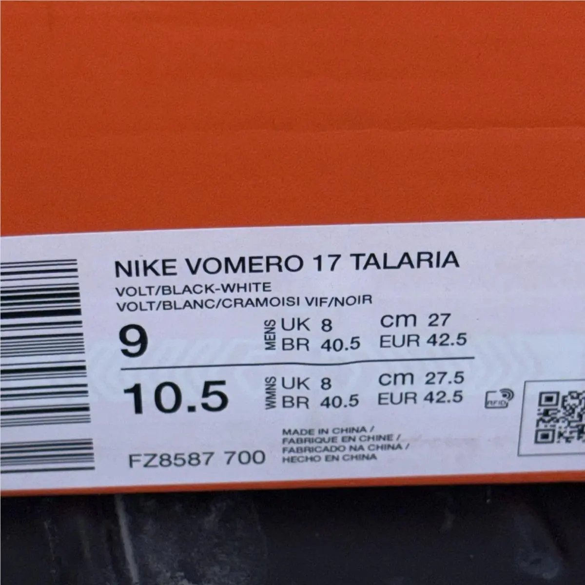 Nike shoes - Nike Vomero 17 - Vomero - FZ8587-700 - Green 6