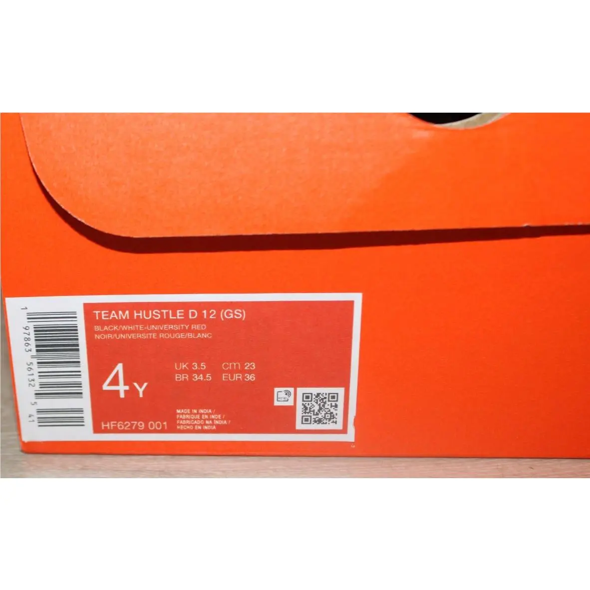 Nike shoes - Nike Team Hustle D 12 - Black 0