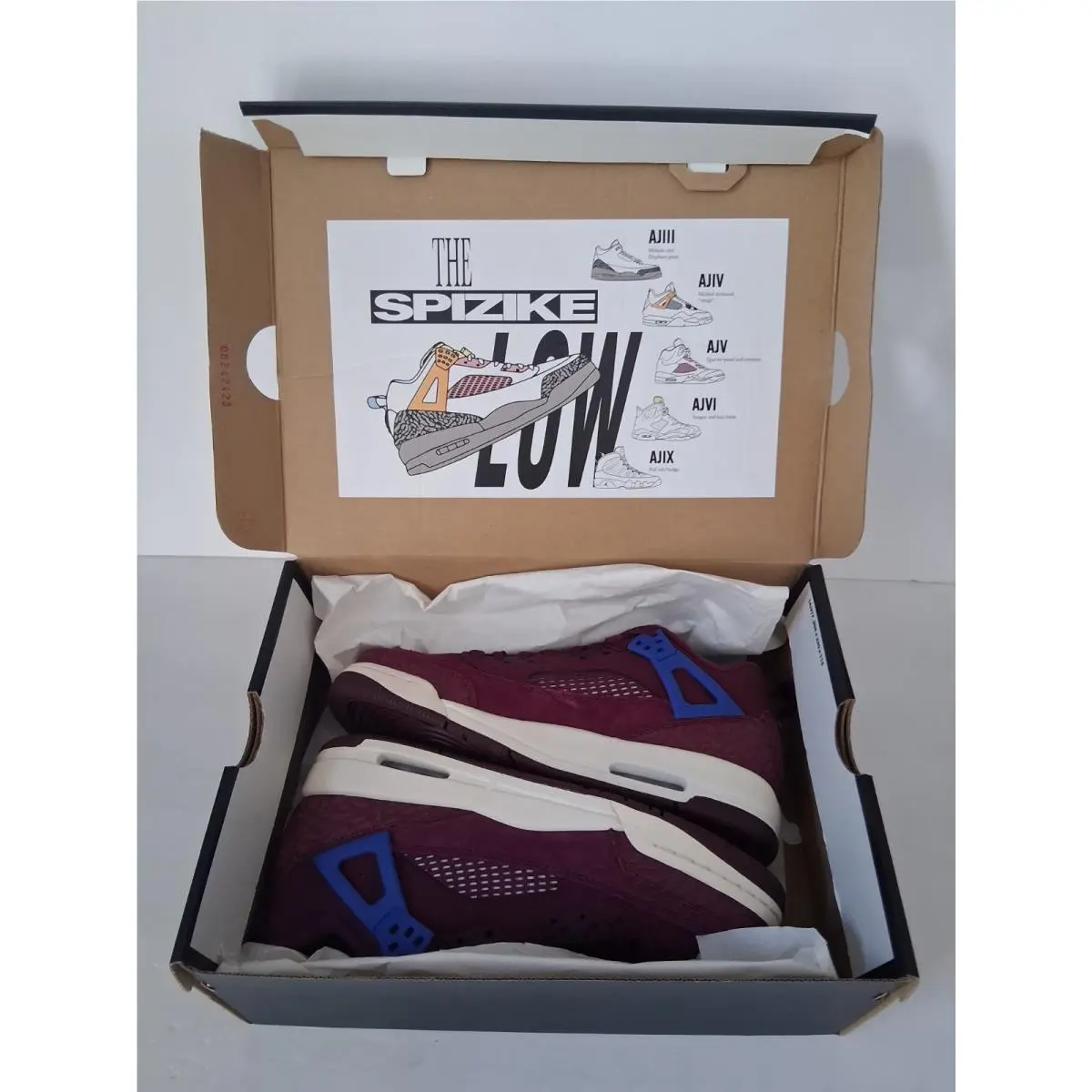 Nike shoes - Jordan Spizike - Spizike - Bordeaux / Hyper Royal / Sail 3